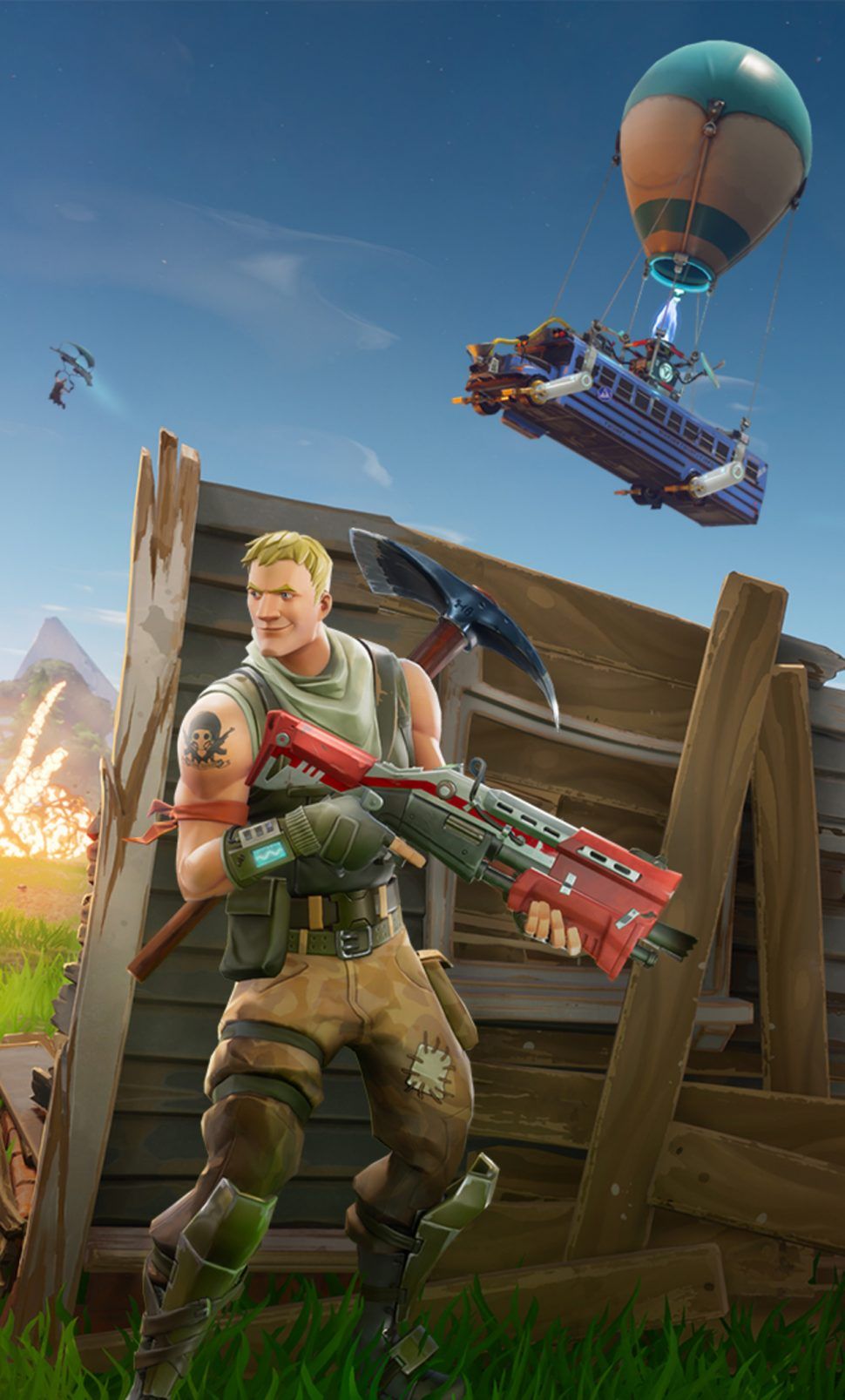 970x1607 Fortnite Wallpaper Fortnite Winter Season Iphone 6 - White Guy From