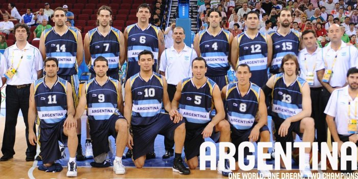 1280x1024 Argentina Basketball Olympic Team 2008 Wallpaper | Basketball