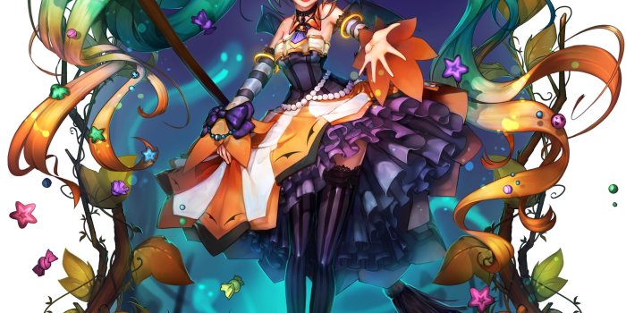 2480x3508 Hatsune Miku Halloween Edition - 2480x3508 original resolution