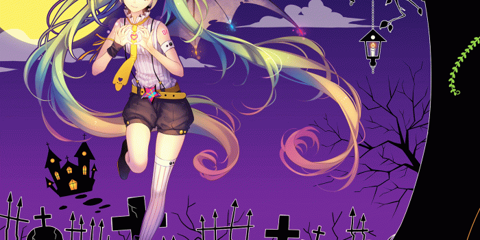 1600x1249 Miku Halloween Wallpaper and Background Image | 1600x1249 | ID
