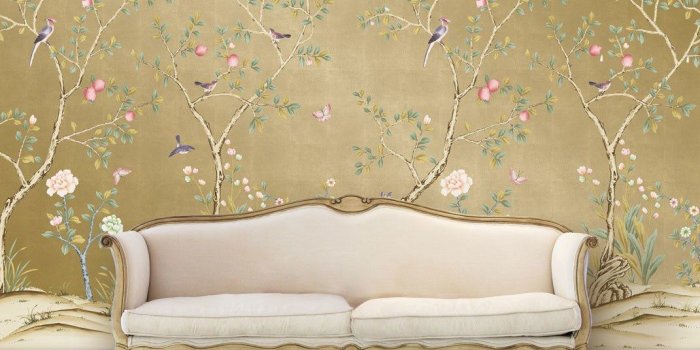 1071x752 Affordable Temporary Chinoiserie Wallpaper - Vogue