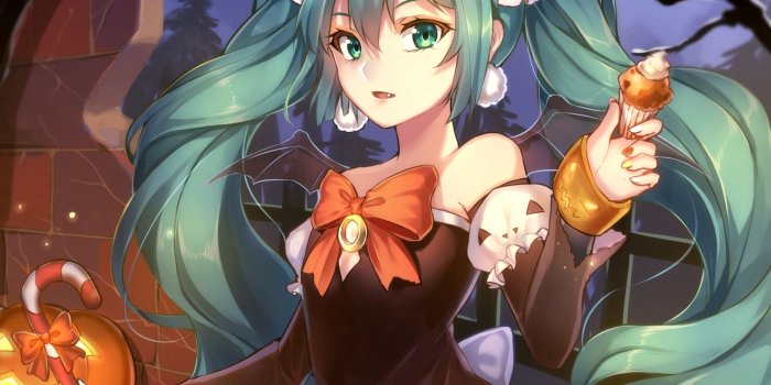 2160x1920 63+ Anime Halloween Wallpapers on WallpaperPlay