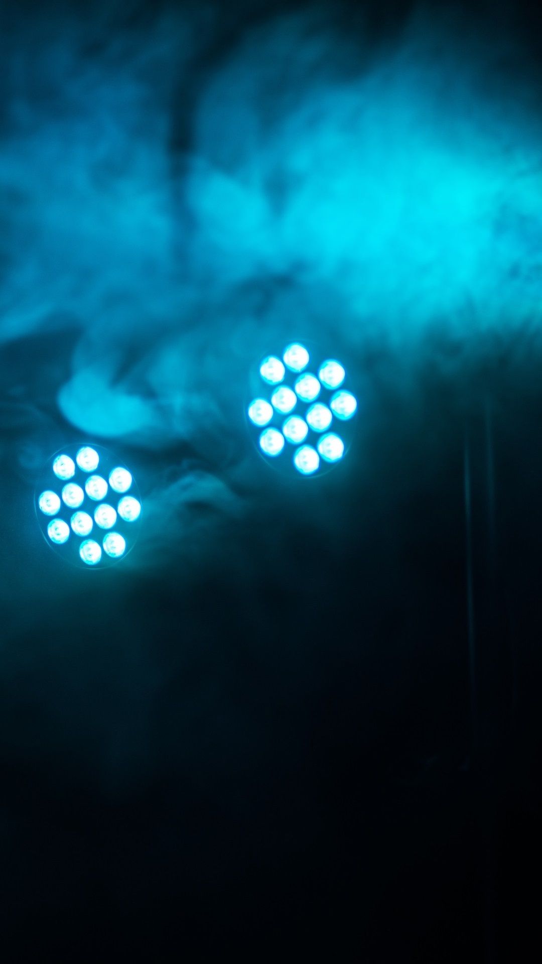 1080x1920 Wallpaper LED light, smoke, darkness 3840x2160 UHD 4K Picture, Image