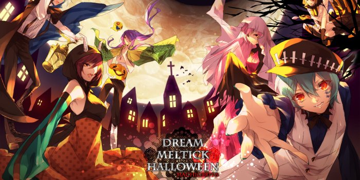 2040x1378 Dream Meltic Halloween - VOCALOID - Image #1875390 - Zerochan Anime