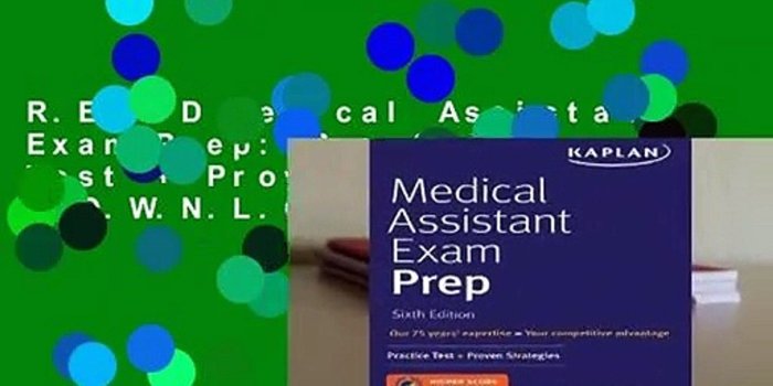 1920x1080 R.E.A.D Medical Assistant Exam Prep: Practice Test + Proven Strategies  D.O.W.N.L.O.A.D