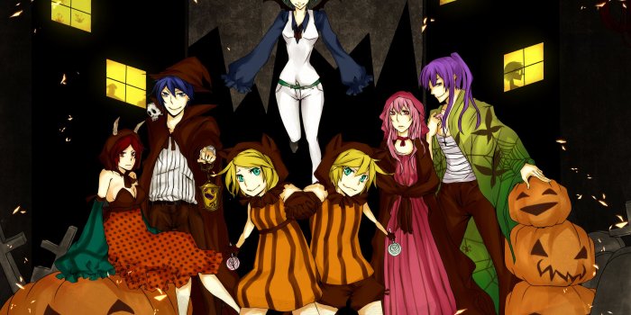 2800x1734 Dream Meltic Halloween - VOCALOID - Wallpaper #799737 - Zerochan