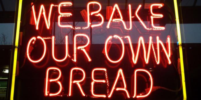 1600x1200 Words, Food,neon, Gread, Typography, Quote, Sign, Architecture, Love