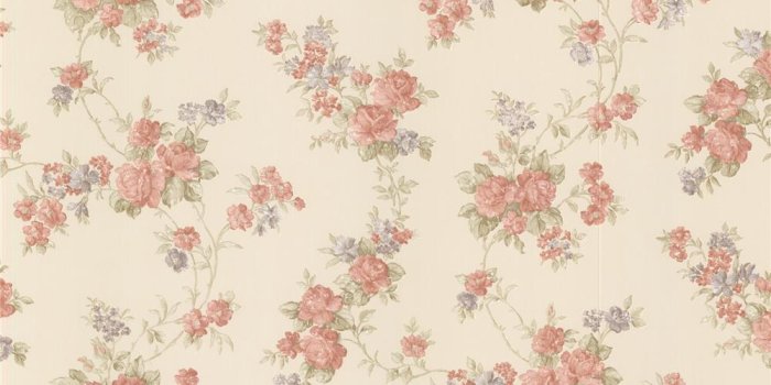 1000x1000 Mirage by Brewster 992-68324 Vintage Rose Tiffany Peach Satin Floral Trail  Wallpaper in Peach