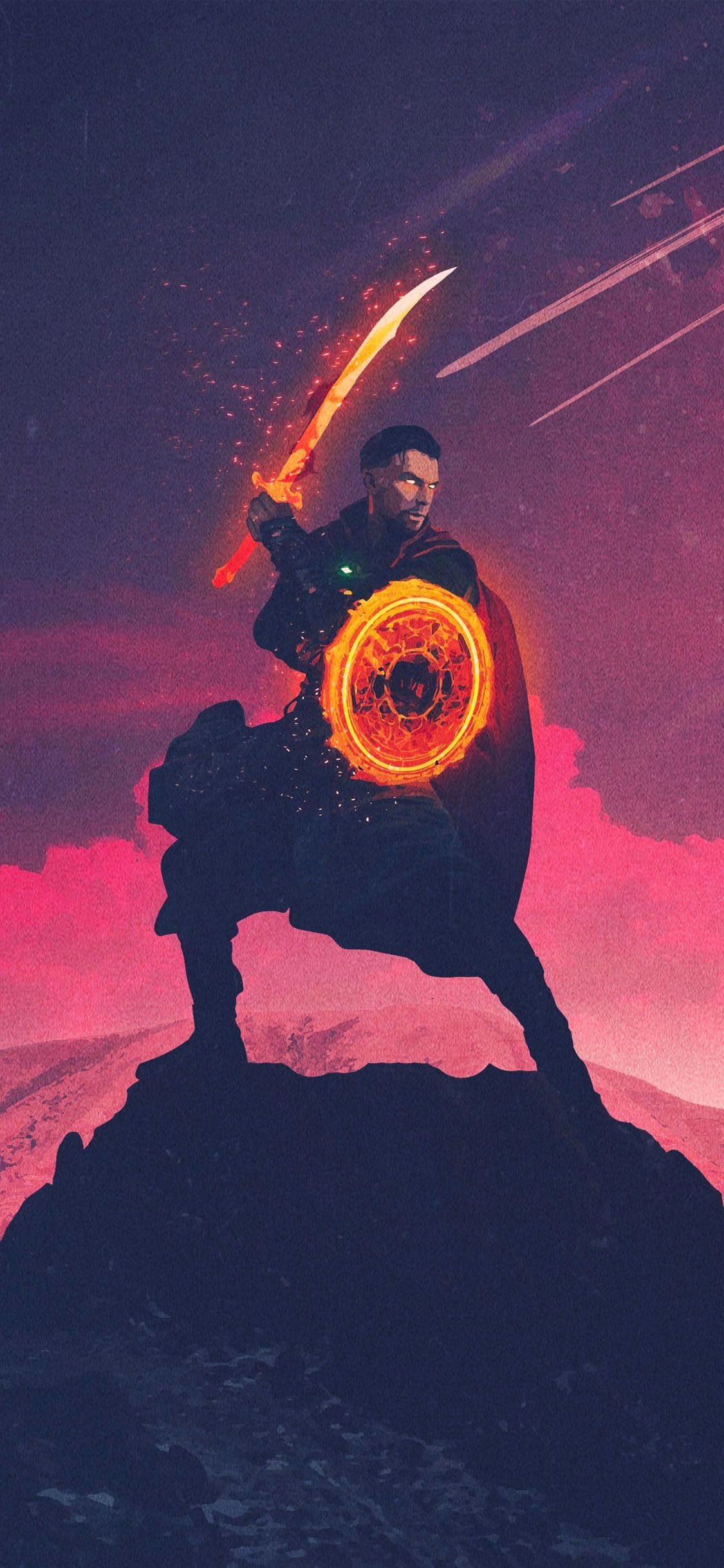 1125x2436 73+ Dr Strange Wallpapers on WallpaperPlay