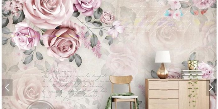 1000x800 US $15.9 47% OFF|Custom floral papel de parede, vintage rose mural for  living room sofa tv bedroom background home decor wallpaper-in Wallpapers  from
