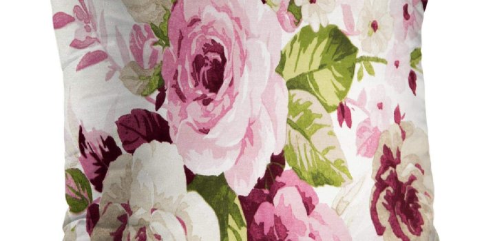 1312x1312 Amazon.com: Geericy Vintage Rose Flower Decorative Throw Pillow