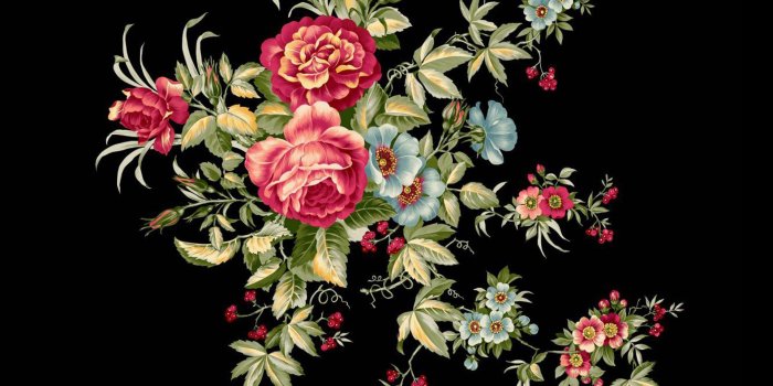 1920x1080 Vintage Rose Design HD Wallpaper | Background Image | 1920x1080 | ID