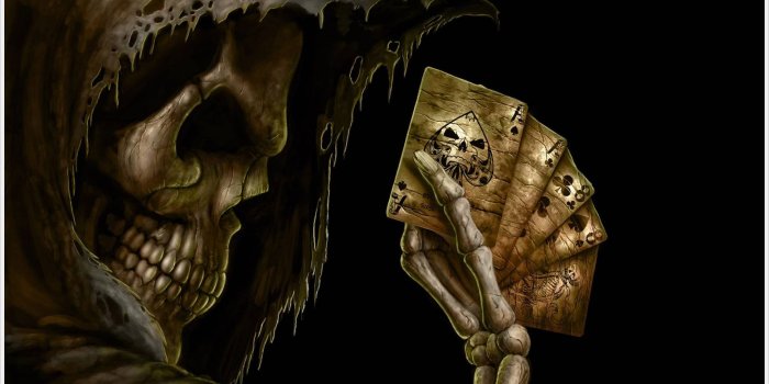 1942x1102 Scary Skull Wallpaper - Grim Reaper (#134022) - HD Wallpaper Download