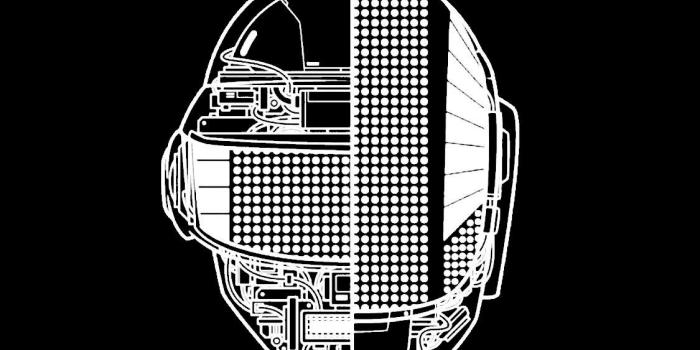 1125x2439 Found a dope wallpaper for your guys! : DaftPunk