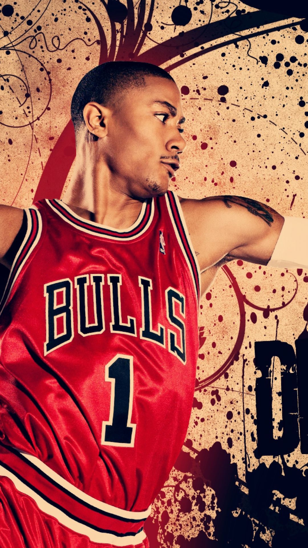 1080x1920 Derrick rose basketball chicago bulls 1080×1920 | Style24x7