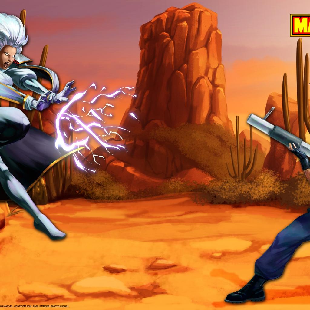 1024x1024 Marvel Vs. Capcom 2 HD Wallpaper 5 - 2667 X 1500