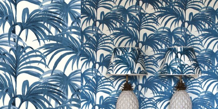 1100x730 blue tropical wallpaper | Stripes Zags & Dots in 2019 | Tropical