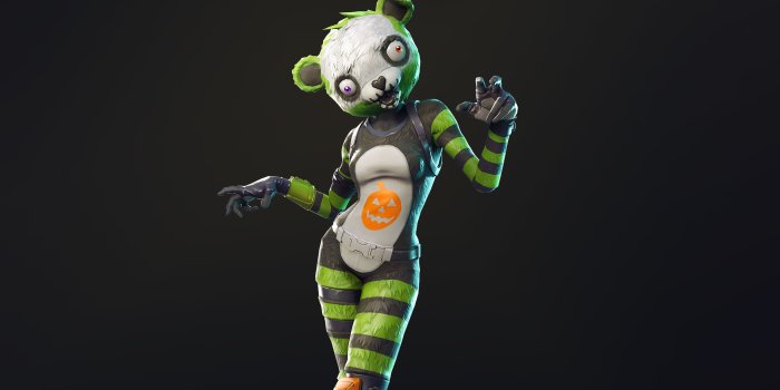 3840x2160 Spooky Team Leader Fortnite Wallpapers