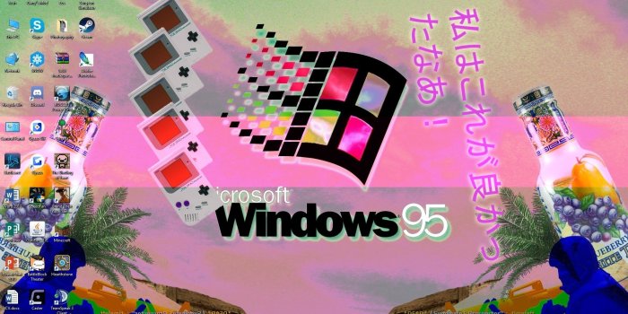 1920x1080 Yung Lean Wallpaper - Windows 95 Vaporwave Free Wallpaper
