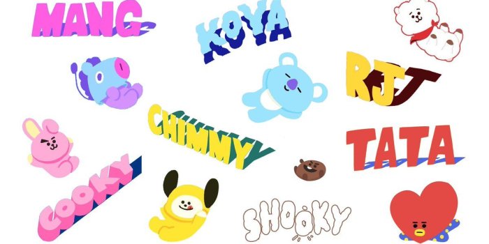 1200x675 BT21 BTS charactor wallpaper desktop | MY ART ABOUT BTS in 2019