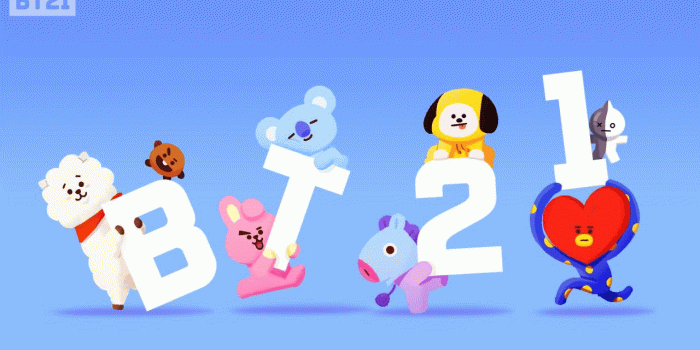 1280x726 BT21 Desktop Wallpapers