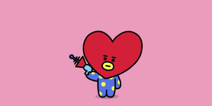 1288x2289 Download Wallpaper - Bt21 Background Free Wallpaper & Backgrounds