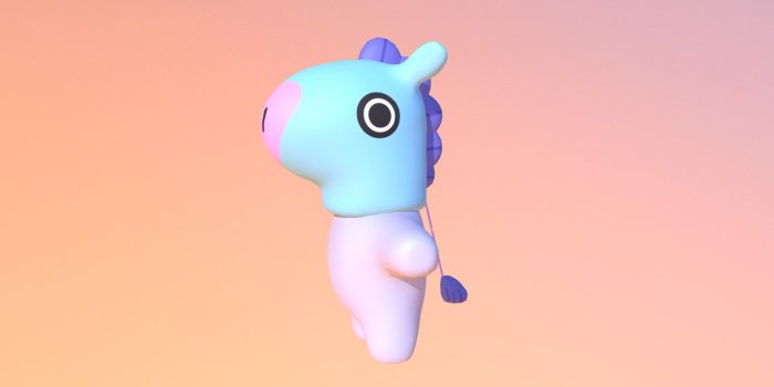 1920x1080 BT21 - MANG - 3D model by weltraumimport (@weltraumimport) - Sketchfab