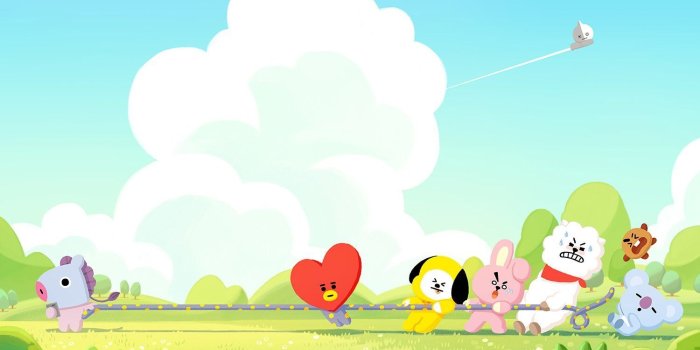 1500x982 Bt21 Computer Wallpaper Cute
