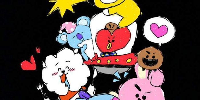 768x1024 Bt21 Pc Wallpaper Pictures To Pin On Pinterest Thepinsta - Modern