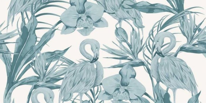 780x1015 Tropical Flamingo Wallpaper | FEATHR™