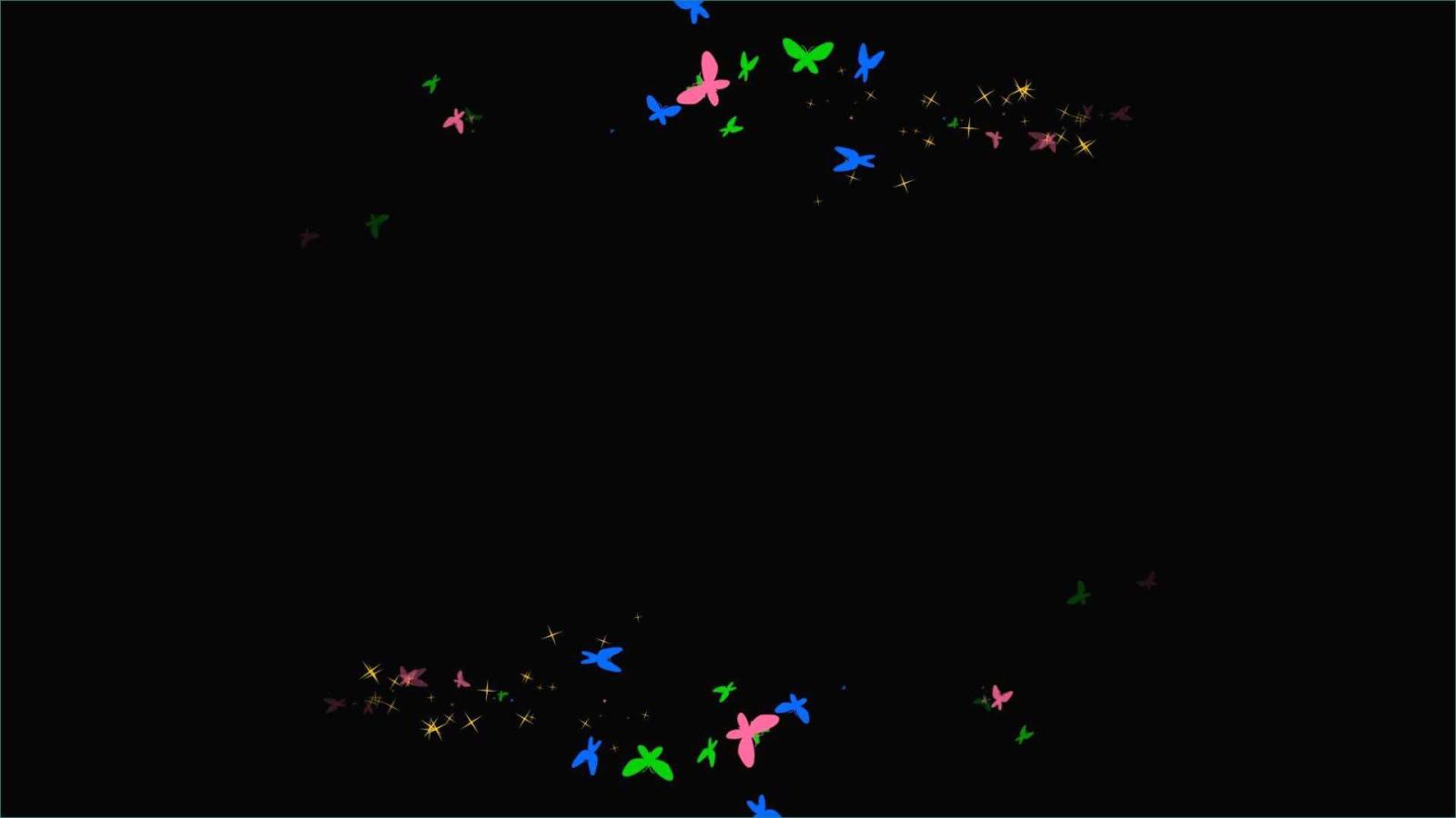 1920x1080 Moving butterfly for Powerpoint Newest Animated butterfly and Stars
