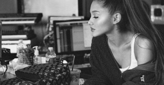 675x1200 Ariana-Grande-Thank-You-Next-In-Studio - Android Red