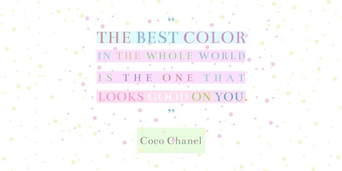 7680x4800 Coco Chanel Quote The Best Color ❤ 4K HD Desktop Wallpaper for 4K