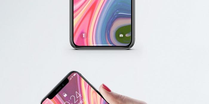 808x1109 Mobile phone wallpaper with fluid gradient background backgrounds