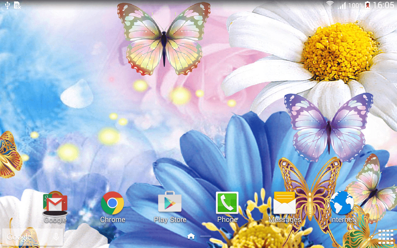 1280x800 Animated butterfly wallpaper cute