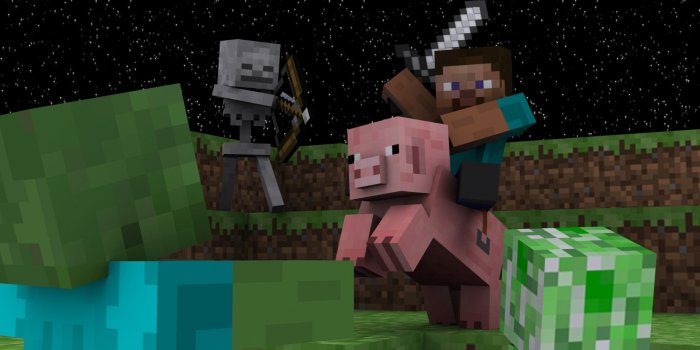 1920x1080 An epic Minecraft Wallpaper I made for my Digital Modeling class