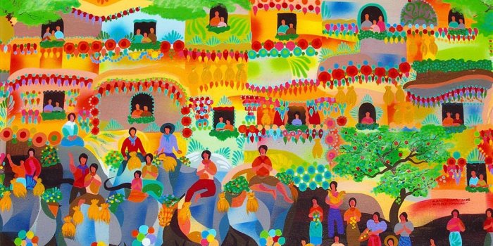 1300x1000 The Pahiyas Festival is one of my favorite paintings from one of my