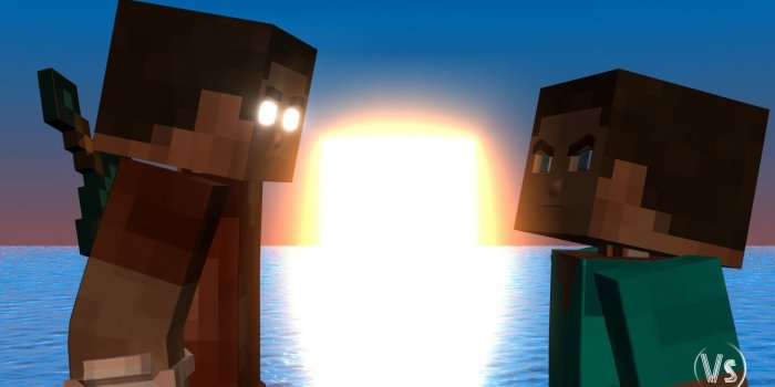 1600x900 Minecraft Herobrine Vs Steve Wallpaper Picture #8810 Wallpaper