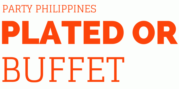 1024x768 Party Philippines: Plated Or Buffet? - Jojie's Catering Services Manila