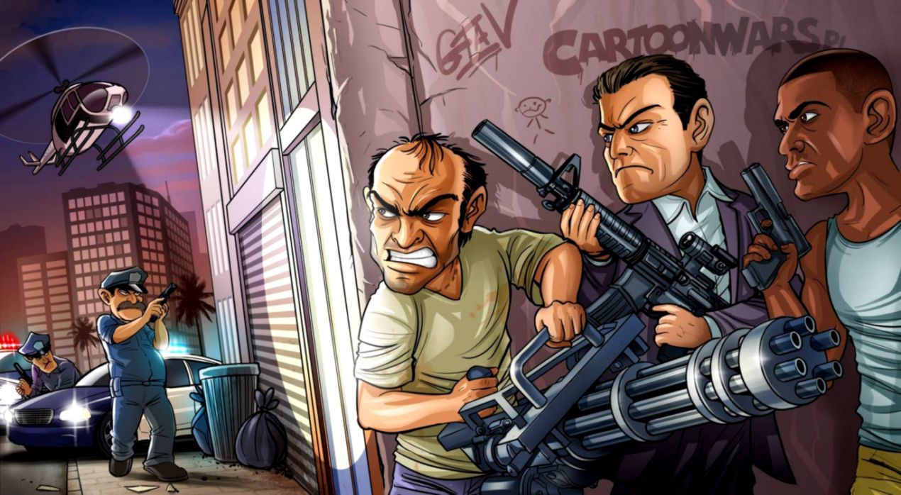 1270x698 Grand Theft Auto Gta V Hd Games Wallpapers | Wallpapers Epic