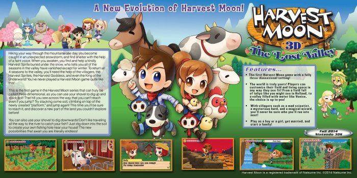 2048x1024 Harvest Moon images The Lost Valley HD fond d'écran and background