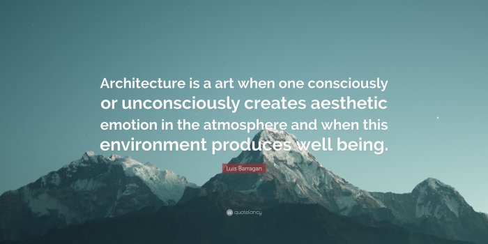 3840x2160 Luis Barragan Quote: “Architecture is a art when one consciously or