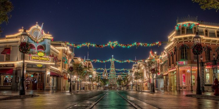 1600x1200 Christmas, At, Disneyland, High, Definition, Wallpaper, Download