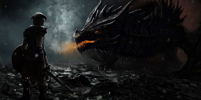 2880x1800 Skyrim Alduin Wallpaper | Skyrim | Skyrim, Skyrim wallpaper, Elder