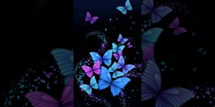 1280x720 Wallpapers Butterfly Abstract