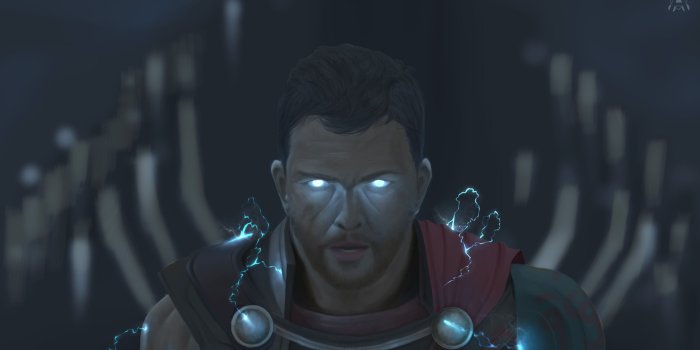 3508x1962 320x240 Thor God Of Thunder Artwork Apple Iphone,iPod Touch,Galaxy