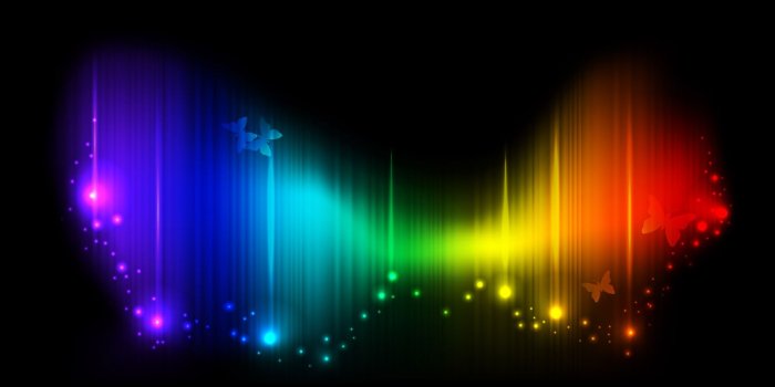 1920x1080 Rainbow Butterfly Abstract Wallpaper - Wallpapers Browse