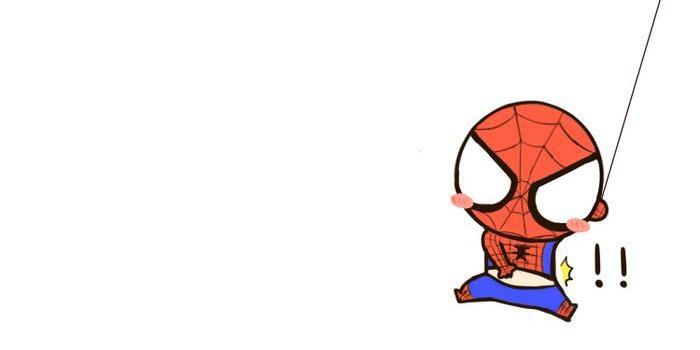 700x1245 意外走光蜘蛛侠！！菊长团字体手机壁纸，来自@基质的菊长大人，转载请注