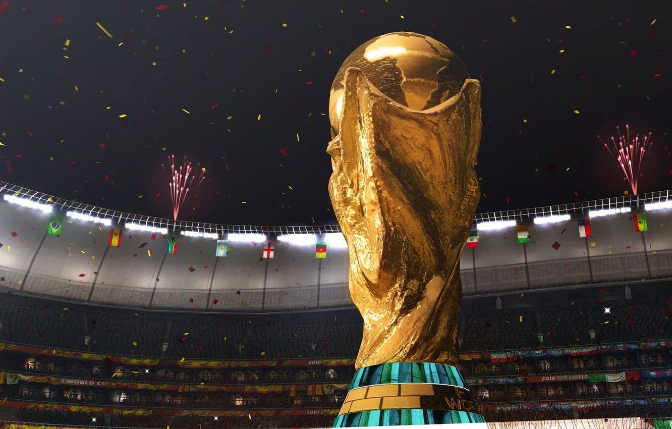 1332x850 Wallpaper holiday, football, stadium, Cup, fifa, the world Cup