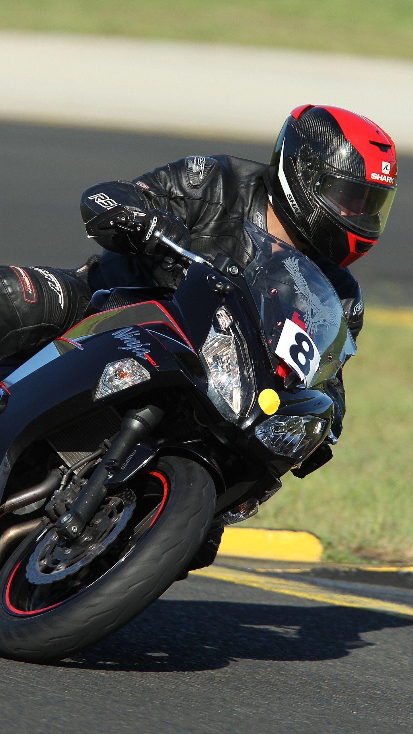 1440x2560 Download wallpaper 1440x2560 biker, motorcycle, racing qhd samsung